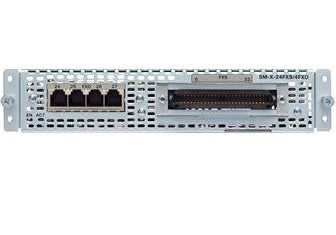 Cisco SM-X-24FXS/4FXO | Analog voice module | 24x FXS + 4x FXO | ISR 4K SM-X