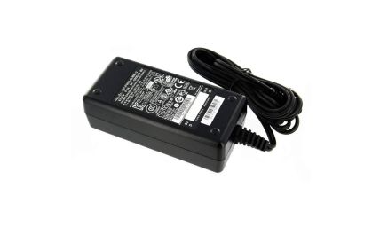 Cisco CP-PWR-CUBE-3 black power adapter with coiled cord for 7900 series