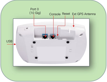 Cisco CW9176I-CFG | Wireless 9176 Wi-Fi 7 Tri-Band Access Point, 18 Gbps