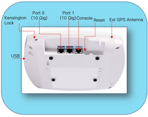 Cisco CW9178I-CFG | CW9178 Wi-Fi 7 Tri-Band Access Point, 24 Gbps, 4x4