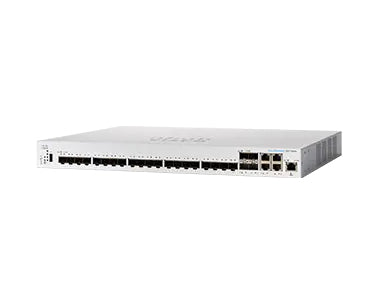 Cisco CBS350-24XS-AU | 24x 10G SFP+ (non-PoE), no dedicated uplinks; L3 static routing; license-free