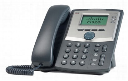 Cisco SPA303-G4 | 3-line SIP IP phone | 2x 10/100 (LAN+PC) | PoE 802.3af | 128x64 display | G.711/G.729/G.726 | AU power adapter included