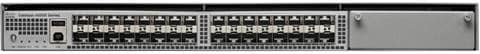 Cisco WS-C4500X-32SFP+ 32-port 10GbE SFP+ switch with silver rack
