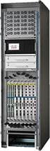 Cisco NCS-6008 8-slot modular chassis black server rack