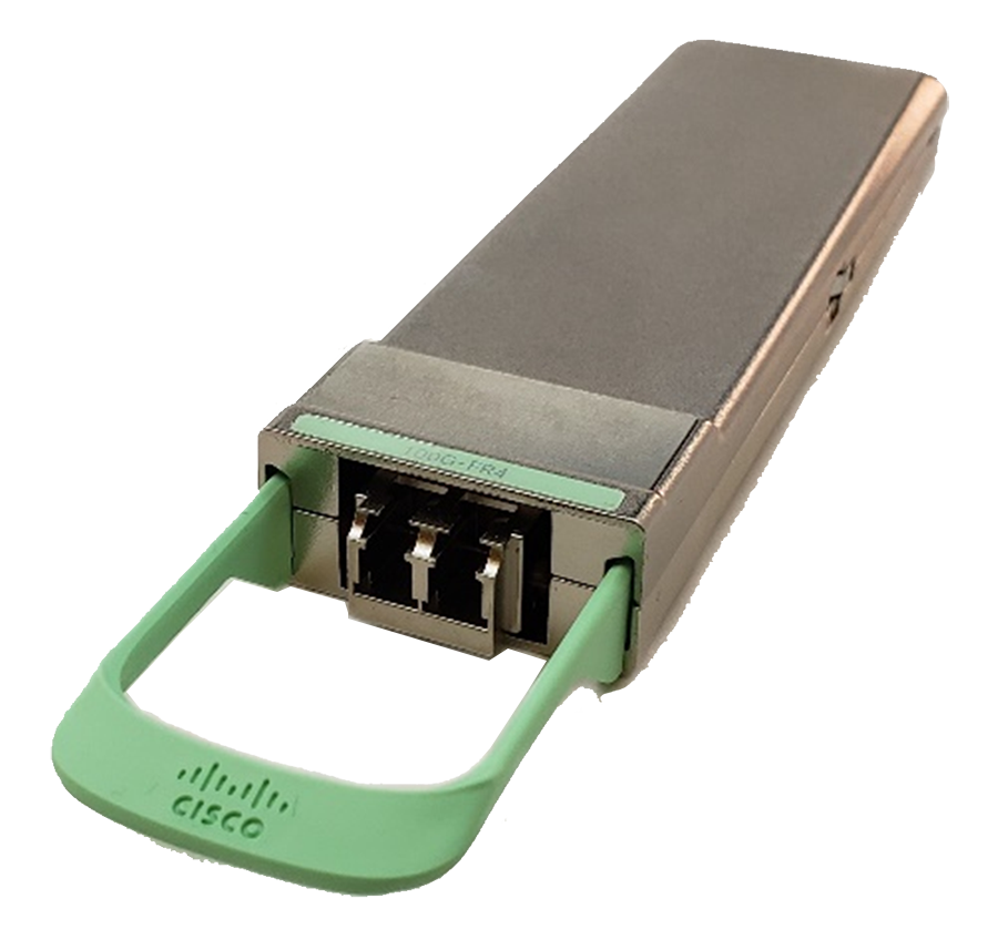 Cisco CPAK-100G-FR 100G CPAK silver green fiber optic NIC