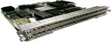 Cisco WS-X6848-SFP-2T2TXL silver switch with 48x 1G SFP ports and 2x40G uplinks