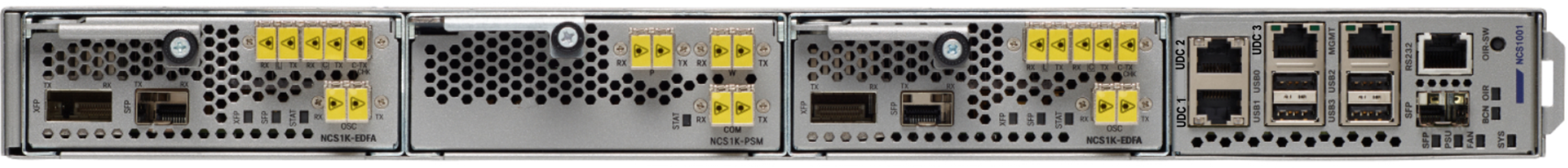 Cisco NCS1001-K9 3-slot DWDM-ready chassis with 2960X switch