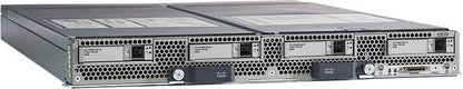 Cisco UCSB-B480-M5-BR barebone blade server with dark gray metallic chassis front ports ventilation grilles and indicator lights