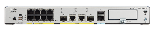 Cisco C1131-8PWZ router with 8x 1G LAN PoE+ ports