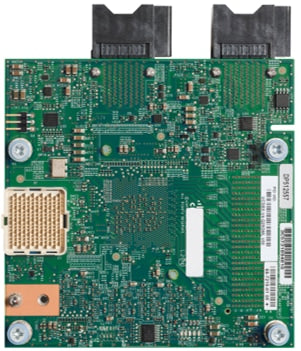 Cisco UCSX-V4-Q25GML 4x25GbE mLOM adapter green circuit board
