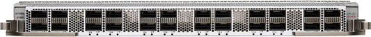 Cisco NC55-24H-NEBS-KIT silver server rack with black gray accents and network card slots