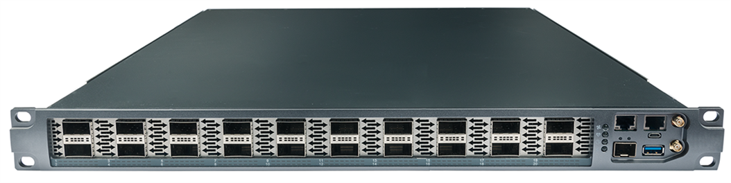 Cisco N35-H-PDC-PE black rackmount server with Ethernet ports and USB
