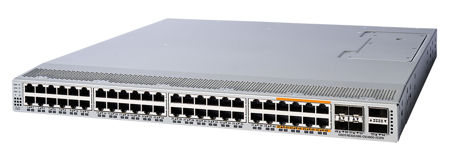 Cisco N9K-C9348GC-FX3 Catalyst 9300 switch with 48x 1G ports