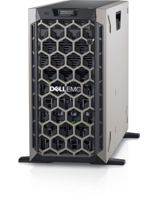 Dell T440 | Tower server | 2-socket Xeon Scalable | DDR4 ECC RDIMM/LRDIMM | hot-plug 2.5in/3.5in bays | HW RAID | iDRAC remote mgmt | redundant hot-plug PSUs | 10GbE-ready | virtualization & databases