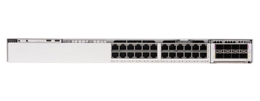 Cisco C9350-24P | 24x 1G | PoE+ 30W | uplinks 4x10G or 2x40G (module) | license: Network/DNA Essentials or Advantage