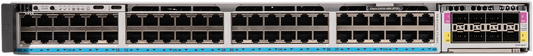 Gray and black cisco catalyst 9500 network switch with multiple ports for high performance 2.5g 90w upoe plus use