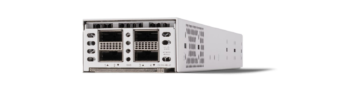 Cisco C9350-NM-4C | 4x 100G/40G QSFP28 uplinks | high-density hot-swap module