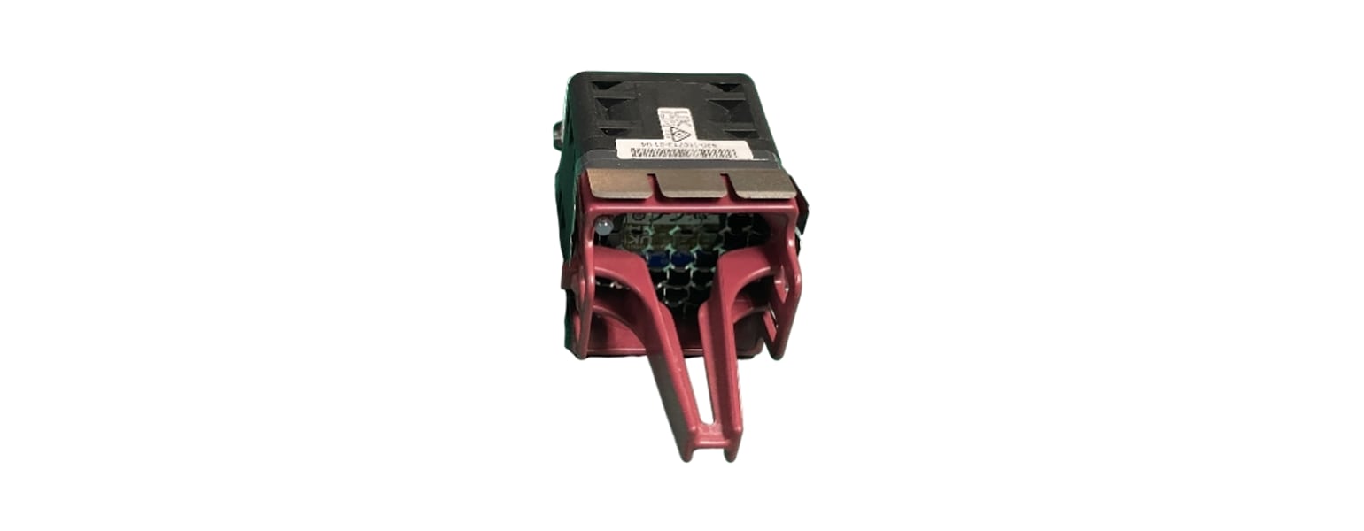 Cisco C9350-FAN-I black red fan module with metallic contacts