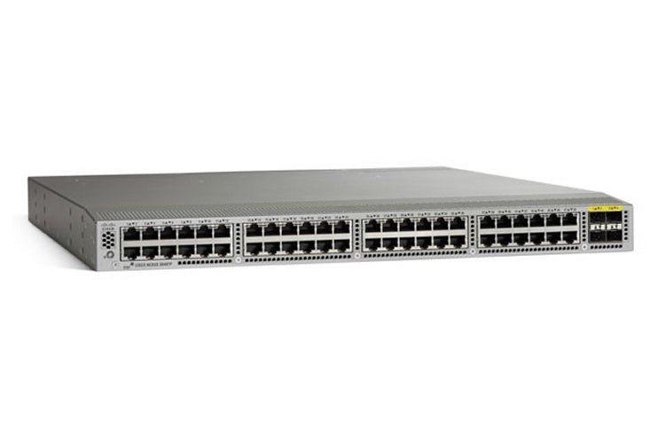 Cisco N3K-C3048-FA-L3 switch with 48x1G RJ45 ports and 4x10G uplinks