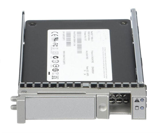 Cisco E100S-SED-12T 12TB SAS SED HDD in silver metal caddy