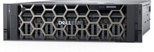 Dell R940 | 4-socket rack server, DDR4, up to 24x 2.5in bays (SAS/SATA/NVMe), PCIe 3.0 expansion, iDRAC9 management