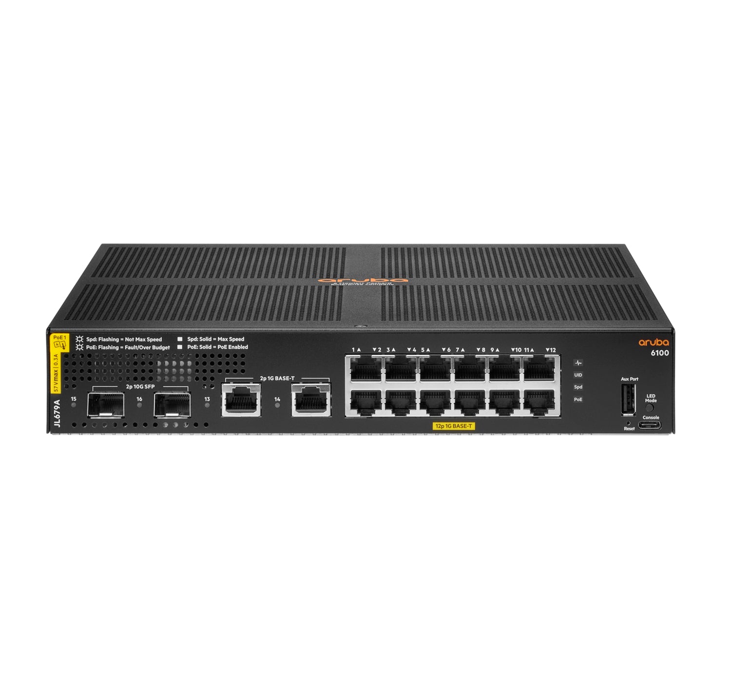 Aruba JL679A 2530 Switch with PoE+ Ports and SFP+ Uplinks