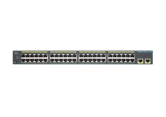 Cisco WS-C2960X-48LPD-L 48-port PoE+ switch with 10G SFP+ uplinks