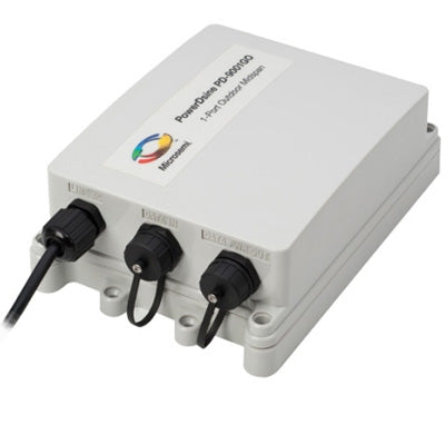 Aruba JW701A | 1‑port PoE+ injector | 1G pass‑through | 802.3at Class 4 | 55 VDC output | up to 30 W | outdoor‑rated with surge protection