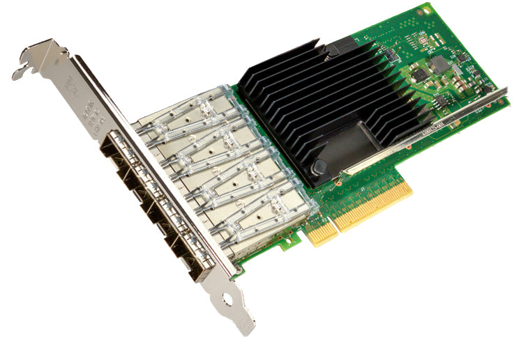 Cisco UCSC-PCIE-IQ10GF quad-port 10GbE SFP+ PCIe NIC with heatsink