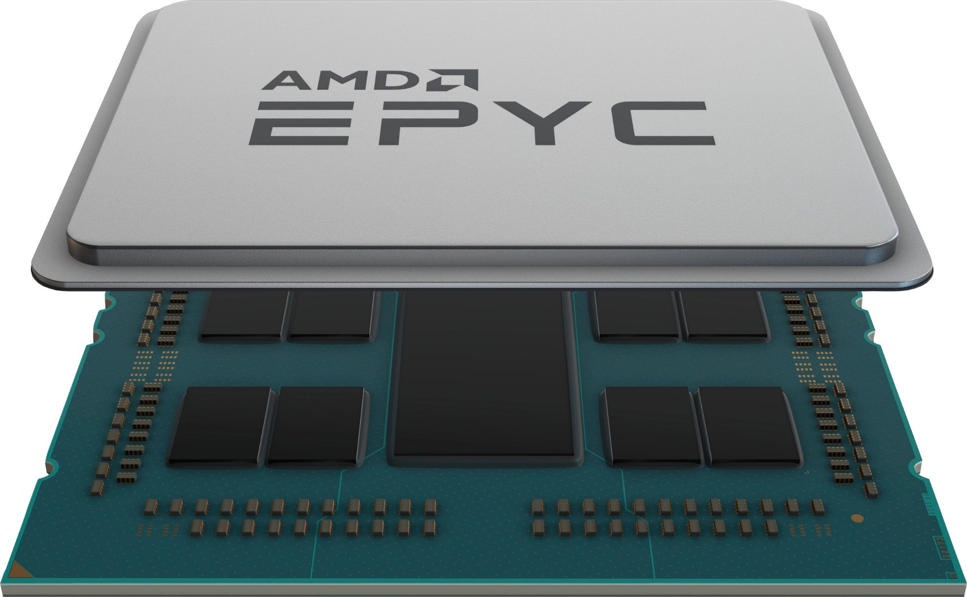 HPE P46921-B21 AMD EPYC 32-core CPU on circuit board