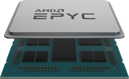 HPE P46924-B21 AMD EPYC 7473X Milan-X 24-core processor on circuit board