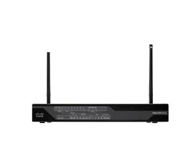 Cisco C899G-LTE-LA-K9 black router with dual antennas and LTE ports