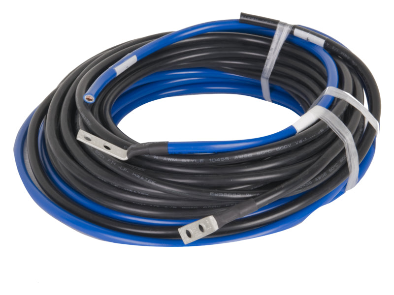 HPE JQ232A 48V DC PSU black and blue insulated cable with white ties, 3m
