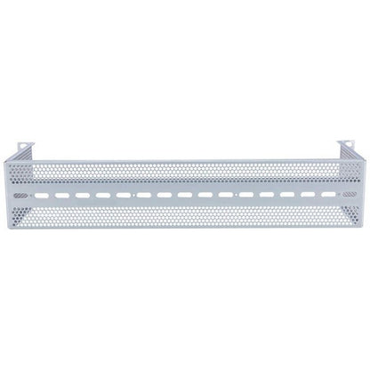 Cisco STK-RACK-DINRAIL metal mesh tray with perforated silver design