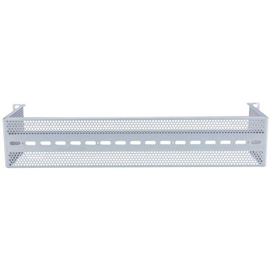 Cisco STK-RACK-DINRAIL metal mesh tray with perforated silver design