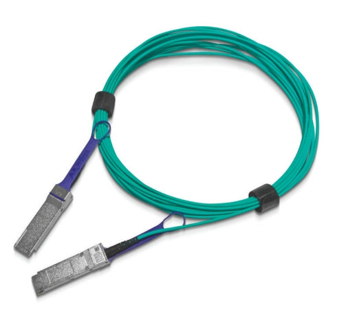 NVIDIA MFA1A00-C010 100GbE QSFP28 AOC green fiber cable 10m