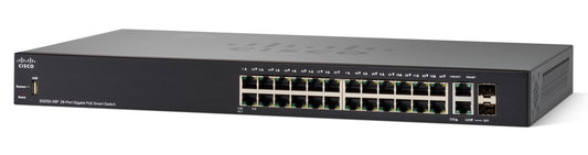 Cisco SG250-26P-K9-AU | 24x 1G access | PoE | 2x 1G SFP uplinks | Smart Managed L2