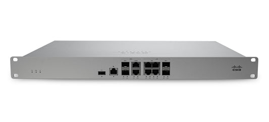 Meraki MX105-HW | SD-WAN security appliance, no integrated LTE, firewall 3 Gbps