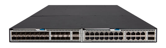 HPE JH390A black switch with 48x10G SFP+ ports and 6x100G QSFP28 uplinks