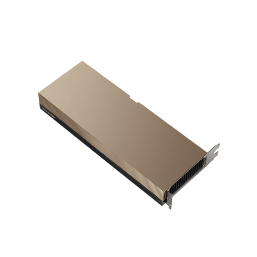 Gold-colored matte nvidia h100 80gb gpu with black ventilation slats cisco ucsc-gpu-h100-80 pcie gen5 card