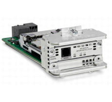 Cisco GRWIC-VA-DSL-B VDSL2 module with silver circuit board and USB port