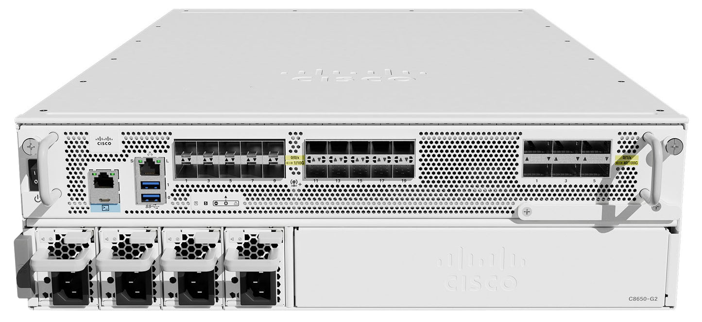 Cisco C8650-G2 | 8600 20-Port 10G + 6x 100G Router, Data Center