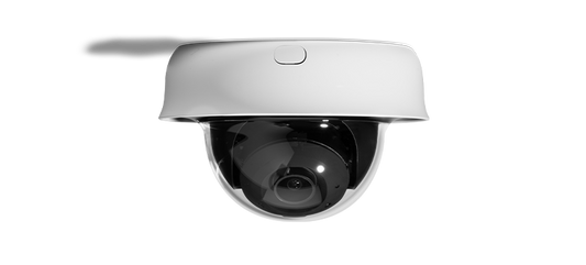 Meraki MV23X-HW | 8MP varifocal indoor dome, 1TB onboard storage, motorized zoom/focus, 10/100/1000 LAN, PoE 802.3af, on-device analytics