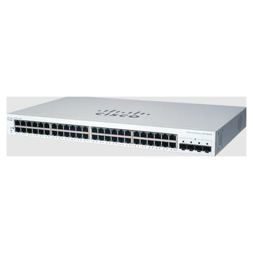 Cisco CBS220-48T-4G-AU | 48x 1G RJ45, 4x 1G SFP, Smart L2