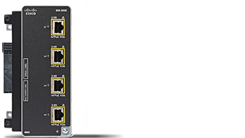 Cisco IEM-3500-4MU 4x mGig Ethernet PoE++ switch