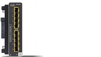 Cisco IEM-3500-8S expansion module with 8 SFP ports