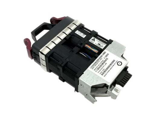 Cisco NXA-FAN-65CFM-PI fan module with black silver design and red wires