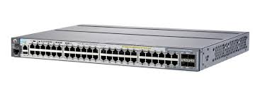 Aruba J9729A 48-port 1G PoE+ switch with 4x 10G SFP+ uplinks