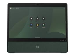 Cisco CS-DESK-G-K9 10-inch touchscreen tablet in Woodland Green