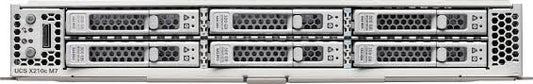 HPE ProLiant DL380 Gen10 server rack in Cisco HCIX210C-M7SN chassis